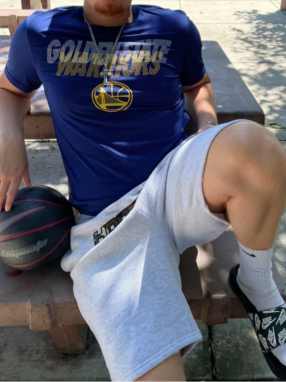 NBA GOLDEN STATE WARRIORS MEN T SHIRT UNK BASKETBALL STEVE CURRY NAVY JERSEY GUY